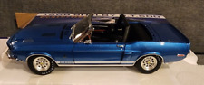 ACME 1/18 1968 FORD MUSTANG SHELBY GT500 BLUE 428 CONVERTIBLE A1801848