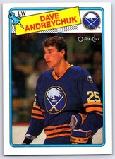 1988-89 O-Pee-Chee Dave Andreychuk Buffalo Sabres #163