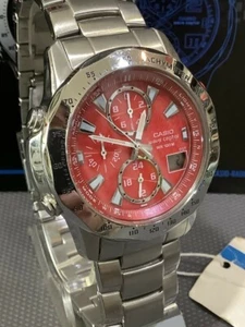 CASIO WVQ 550DE RED - Mod. 4723 "WAVE CEPTOR" - OLD STOCK - - Imagen 1 de 10