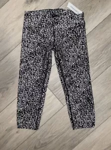 Leggings donna Calvin Klein Performance Capri Activewear nuovi con etichette bianco e nero med - Foto 1 di 15