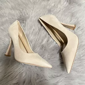 Zapatos de salón Sam Edelman Antonia beige gamuza 11 M para mujer - Imagen 1 de 5