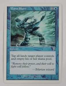 Mana Short Magic MTG Juego Moderado, Inglés 7ª Edición x1 LP - Imagen 1 de 2