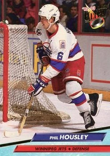 #241 Phil Housley - Winnipeg Jets - 1992-93 Ultra Hockey - Image 1 of 1