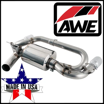 AWE Touring 3 英寸轴背排气系统适合 14-21 宝马 M235i/M240i 底座轿跑车 3.0 — 第 1/3 张图片