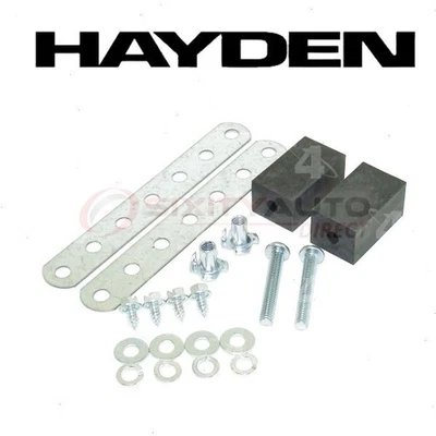 Hayden Engine Oil Cooler Mounting Kit for 1989-1995 Plymouth Acclaim - Belts da Foto 1 de 4