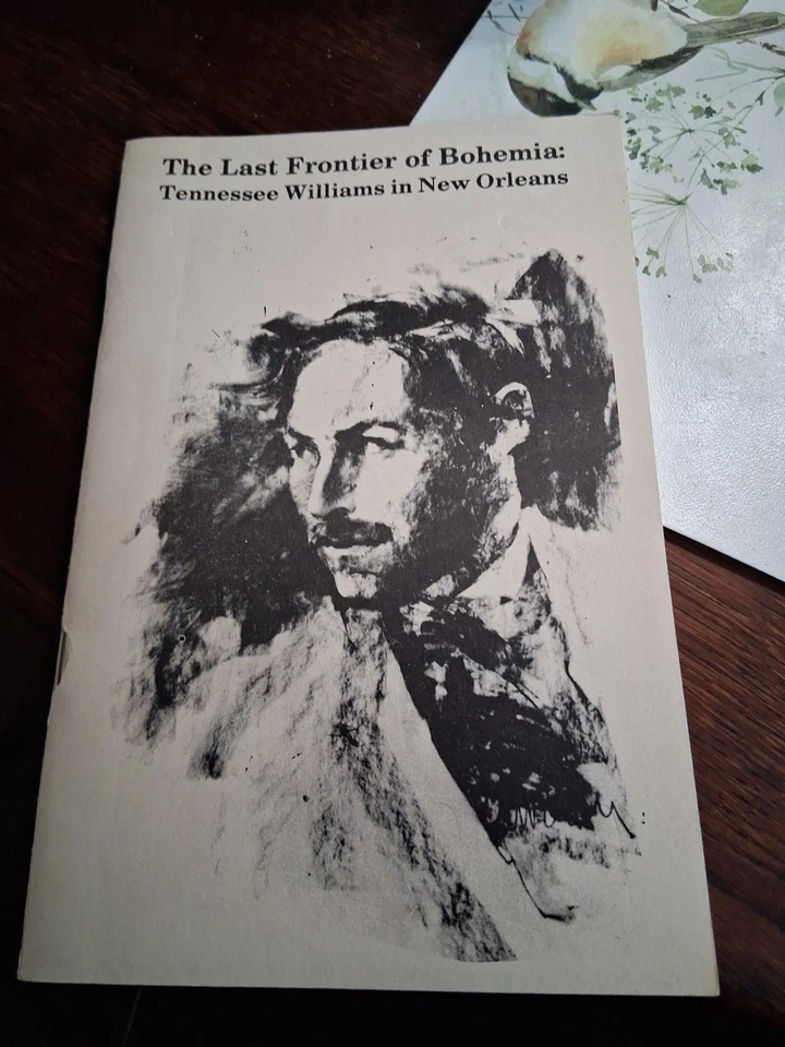 The Last Frontier Of Bohemia Softcover Tennessee Williams Holditch Signed 1987 Foto 1 de 2