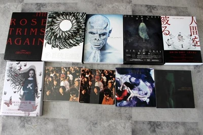 SET x9 Dir en grey Limited edition Japan CD DVD Unraveling Oboro Myaku Sustain Foto 1 de 4