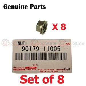 Genuine Tundra VCK40 UCK41 Tail Prop Shaft Nut x8 - Picture 1 of 4