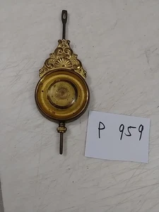NEW HAVEN PARLOR CLOCK BULLSEYE PENDULUM - Picture 1 of 5