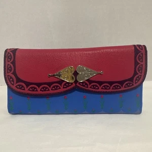 Cartera Larga LOUNGEFLY x Disney Frozen II Anna Triple Excelente Estado - Imagen 1 de 13