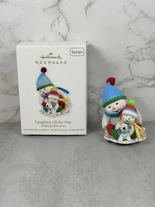 Hallmark Keepsake 2011 Making Memories Laughing All The Way Autographed - Picture 1 of 7