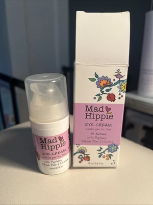 Crema de ojos Mad Hippie Skin Care Products 17 activos con péptidos 0,5 fl oz 15 ml NUEVO Foto 1 de 3