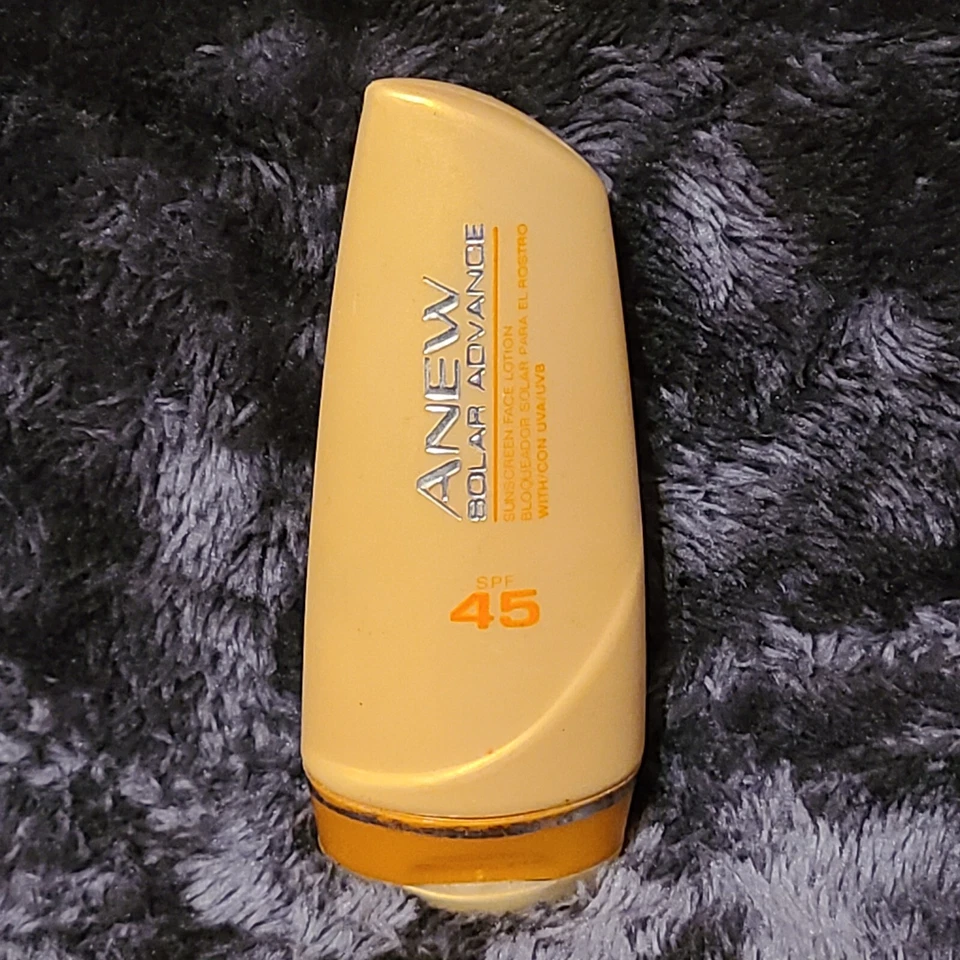 Avon ASolar Advance Sunscreen Face Lotion 2.6 oz - NOS - SPF 45