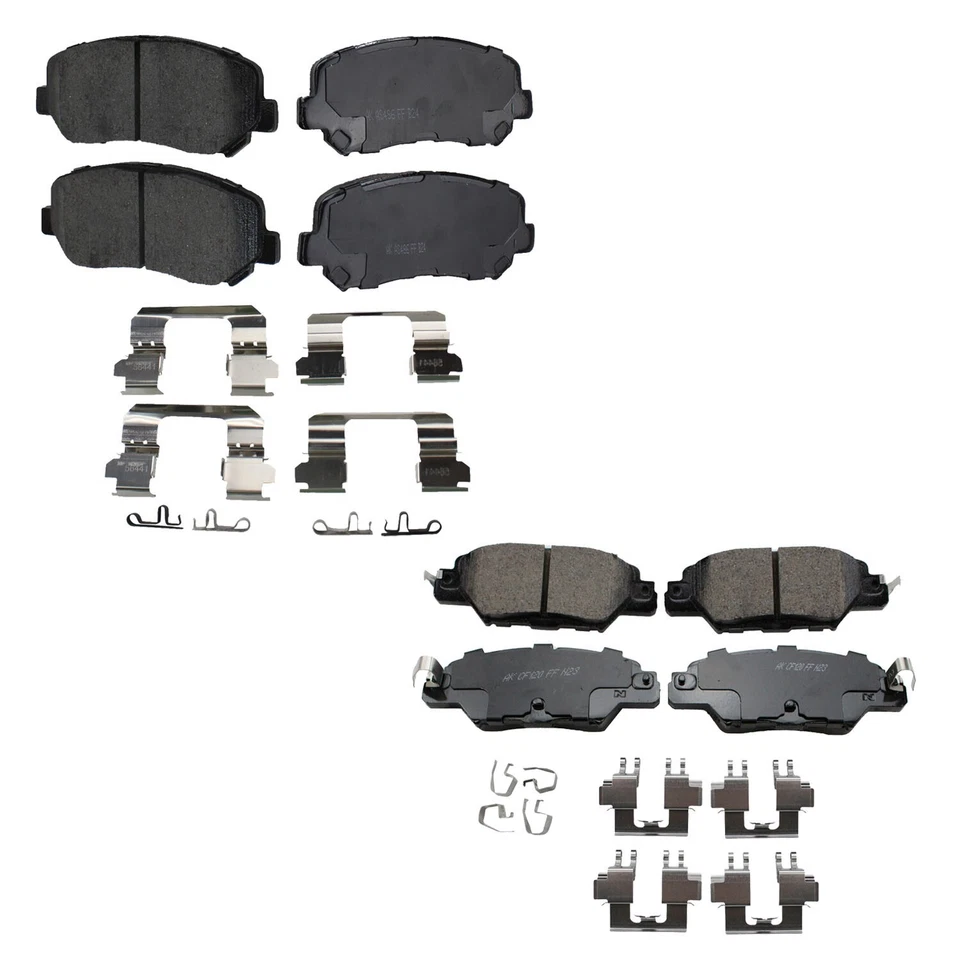 Akebono ProACT 前后陶瓷刹车片套件适用于马自达 CX-5 2016-2021 — 第 1/1 张图片