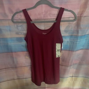 NoBo No Boundaries NB Scoop Tank Top Shirt Spaghetti Strap XS (1) Orchid Plum - Picture 1 of 13