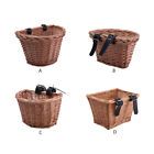 Easy Installation Rattan Basket For Convenient Bicycle Storage Impact-resistant