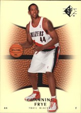 2007-08 SP Authentic Retail Trail Blazers Basketball Card #2 Channing Frye