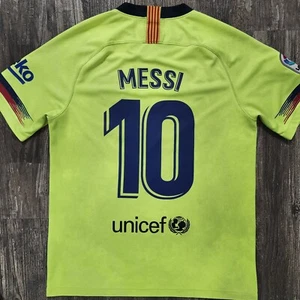 Camiseta de fútbol visitante Nike Barcelona 2019 Lionel Messi hombre M Copa Mundial Argentina - Imagen 1 de 8