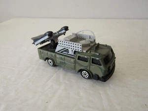 Majorette Sonic Flashers Diecast Military Collection Truck with Missiles - Picture 1 of 6