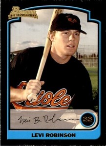 2003 Mint _ Bowman Levi Robinson Rookie Baltimore Orioles #299