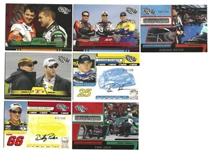 2004 Trackside GOLDEN PARALLEL #G71 Harvick/R Gordon/J Sauter #041/100! 1 CARD! - Picture 1 of 1
