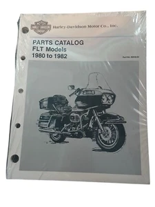 HARLEY DAVIDSON 1980 TO 1982 FLT MODELS PARTS CATALOG, Part #99438-82 - SEALED - Bild 1 von 6