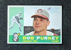 1960 TOPPS BASEBALL #4 BOB PURKEY - Picture 1 of 2