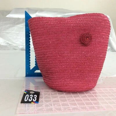 Amarige de Givenchy Straw Woven Shoulder Bag Purse Summer Beach Weave Handbag - Image 1 of 4