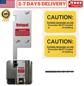 Generator Interlock Kit for Square D Vertical Main 150Amp 200Amp Breaker Panels - Picture 1 of 17