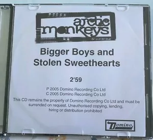 Arctic Monkeys Bigger Boys And Stolen Sweethearts UK 1 Track Promo CDr - Picture 1 of 2