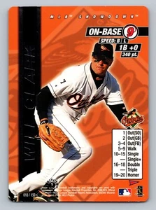 2000 MLB Showdown Pennant Run Will Clark 1st Edition #18  Orioles - Picture 1 of 2
