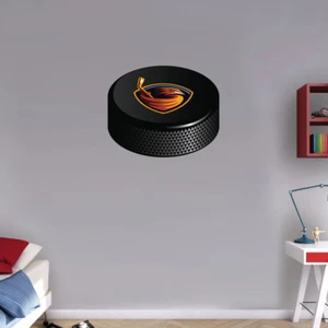 Atlanta Thrashers Hockey Puck NHL Logo Kunst Wanddekor Aufkleber -12" oder 25" - Bild 1 von 1