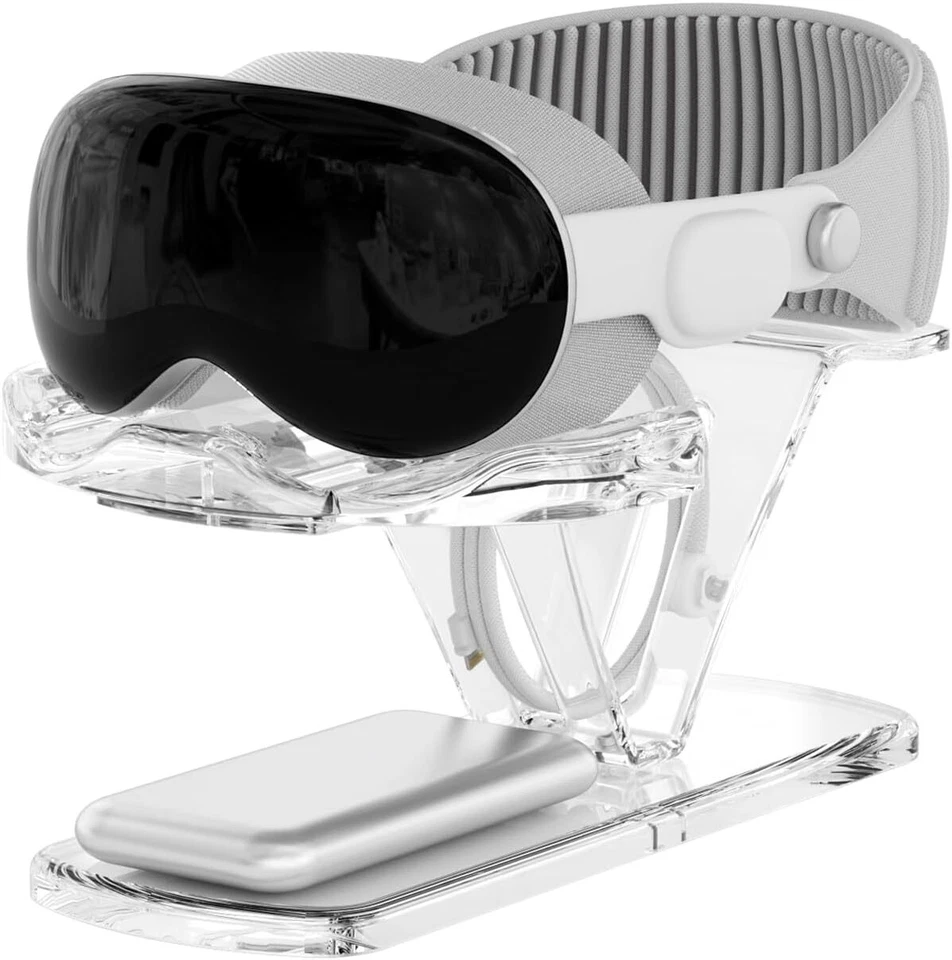 Linkeet Stand Holder for Apple Vision Pro/Meta Oculus Quest 3/2 - Acrylic - Image 1 of 4