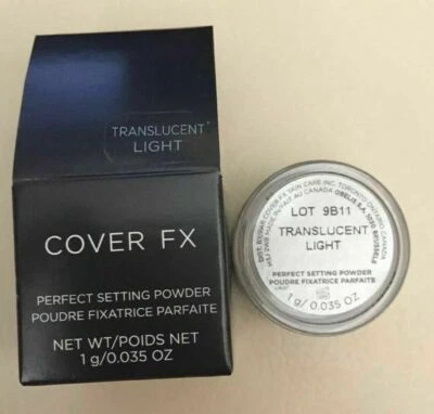 NIB Cover FX Perfect Setting Powder Sample (1g) Translucent Light - Image 1 of 2