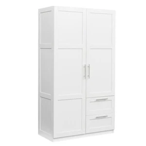 High Wardrobe and Kitchen Cabinet with Durable & Sturdy Frame - Picture 1 of 12
