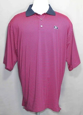 FootJoy FJ Prodry Lisle Black Pink Golf Polo Shirt Mens Sze XL Embroidered Chest - Image 1 of 4