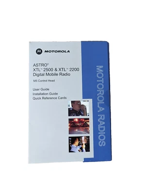*Stil Sealed* MOTOROLA User Guide for ASTRO XTL 2500 / XTL 2200 Digital Radios - Image 1 of 3