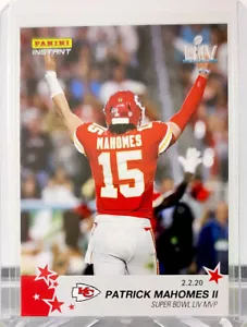 Panini Instant Super Bowl 2020 Jugador Más Vp Patrick Mahomes/Kansas City Chiefs - Imagen 1 de 2