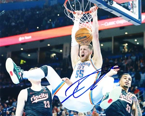 Isaiah Hartenstein handsigniertes signed 8x10 Foto COA OKC Oklahoma City Thunder - Bild 1 von 2