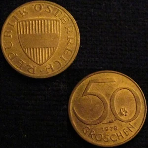 *GUTSE* AUSTRIA, 50 GROSCHEN 1961, CASI SIN CIRCULAR. - Imagen 1 de 1