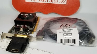 PNY NVIDIA GeForce VCGGT610XPB 1GB DDR3 SDRAM PCI Express X16 Win 10 Video Card - Image 1 of 4