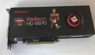 Amd Diamond Radeon Hd 6870 -1GB -Mini DisplayPort, HMDI, DVI-Graphics Card - Image 1 of 4