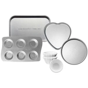 Kids' Oven Pan Set Compatible with Easy Bake Cupcake Pans & Liners 75 Pack - Picture 1 of 7