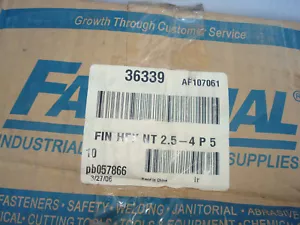 Lot of 4 pcs Fastenal #36339 big 2-1/2"-4 Zinc Finish Grade 5 Finished Hex Nut - Picture 1 of 4