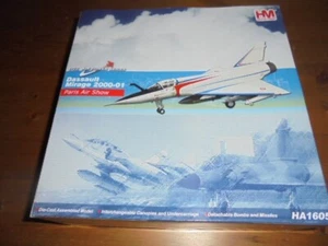 HOBBY MASTER HA1605 1/72 DASSAULT MIRAGE 2000 FRANCÉS AF "01" PARIS AIR SHOW RARO - Imagen 1 de 7