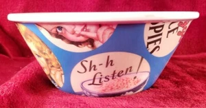 2010 Kellogg's Rice Krispies Bowl w/ Reproduction Vintage Advertising 6.75" Dia - Picture 1 of 10