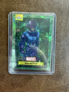 2024 Topps Chrome Marvel Sapphire Galactus Green Sapphire /99 - Picture 1 of 2