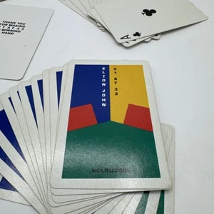 Elton John 21 at 33 VIP Premium Deck Playing Cards 1980 MCA Rock NYC 21at33 - Bild 1 von 15