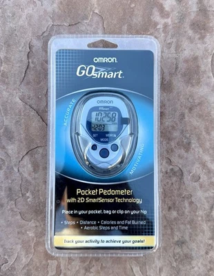New Sealed Omron Go Smart HJ-112 2D Smartsensor Digital Pocket Pedometer - Image 1 of 4