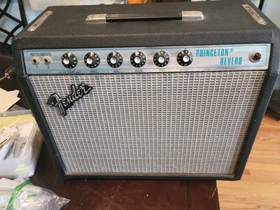Fender 1977 Princeton Reverb Serviced And Ready To Play - Image 1 of 4